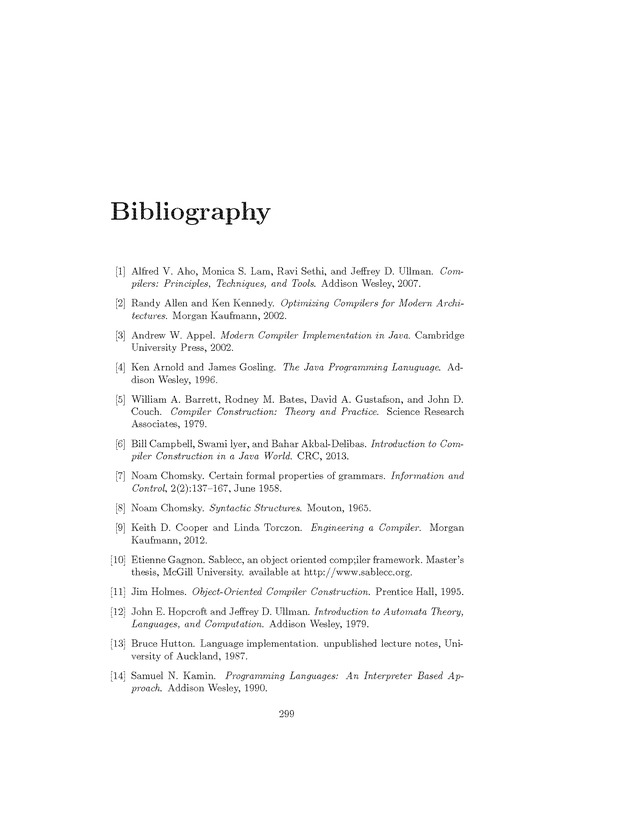 Compiler Design: Theory, Tools, and Examples - Page 299
